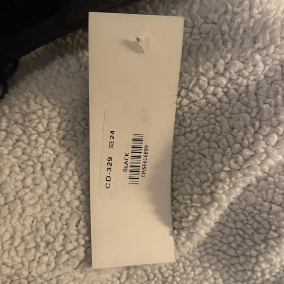 Black velvet steel boned corset - Picture 8 of 11